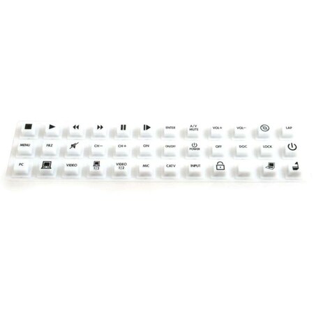 Midatlc2G Replacement Rubberized Keysheet 98078